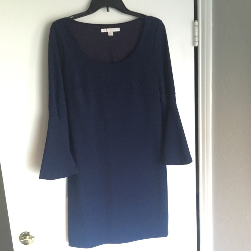 Navy cocktail dress